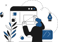 女性のイラスト